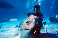 Susan In "Sting Ray City"