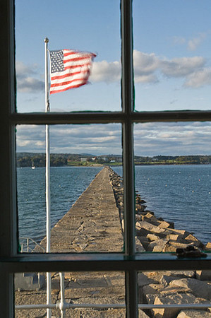 Window view of Breakwater