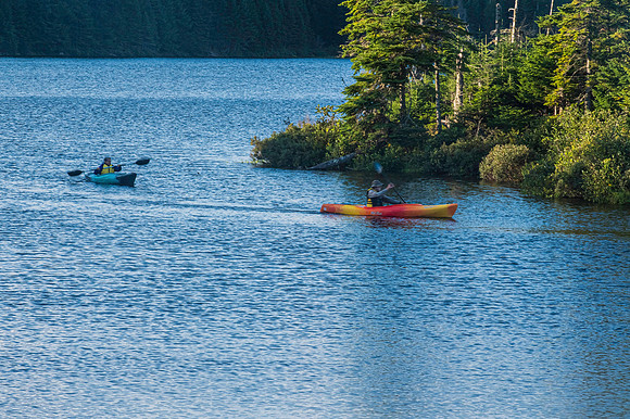 Susan and Tim Kayaking