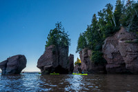 Hopewell Rocks Stacks--High Tide