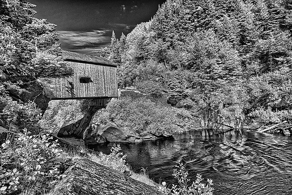 Wolfe River Covered Bridge-Infrared