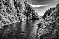 Wolfe River flowing to Bay of Fundy-Infrared