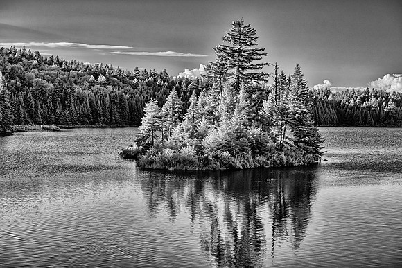 Bennett Lake-Infrared