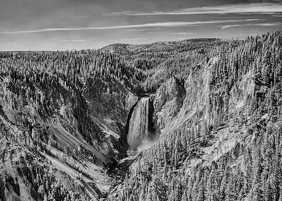 Lower Falls--Infrared