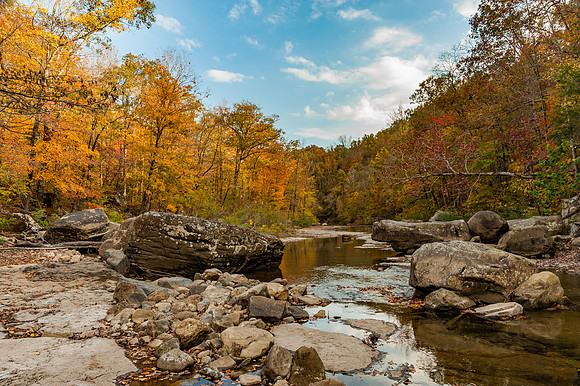 Richland Creek Fall Colors