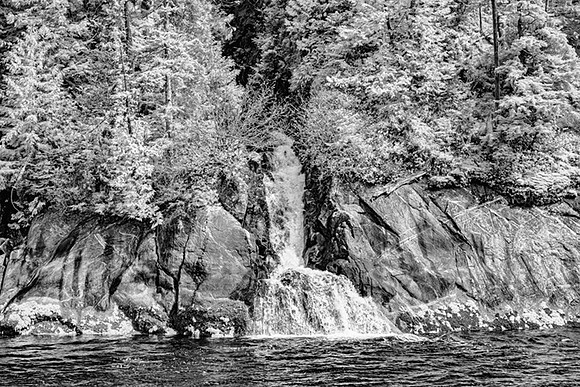 Fitzgibbon Cove Waterfall