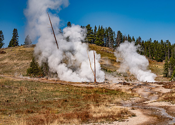 A Geyser Basin