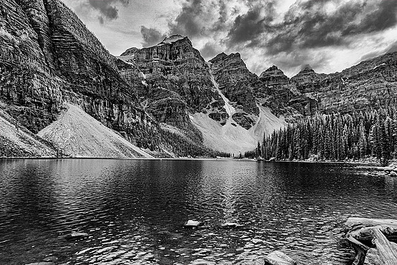 Moraine Lake-Infrared Image