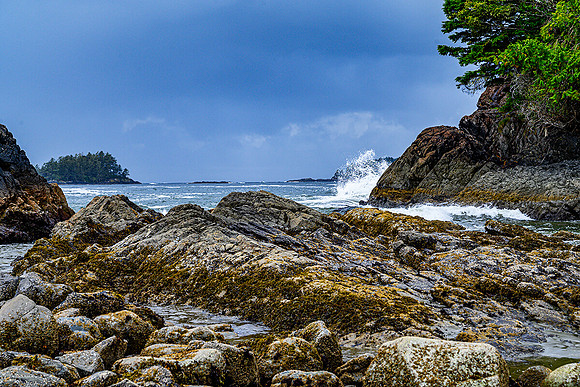 McKenzie Beach rocky cove