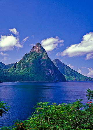 Pitons Skyline