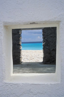 Slave Hut Window View