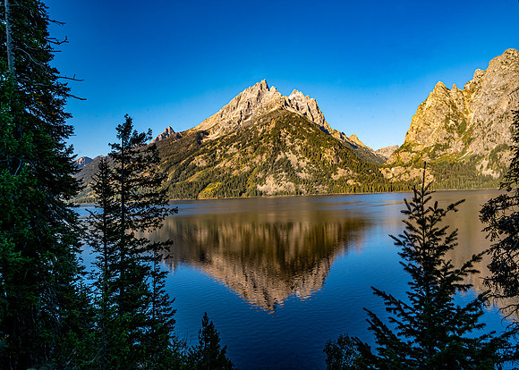 Jenny Lake View of Tetons