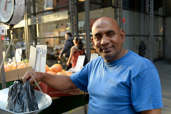 Friendly Street Vendor