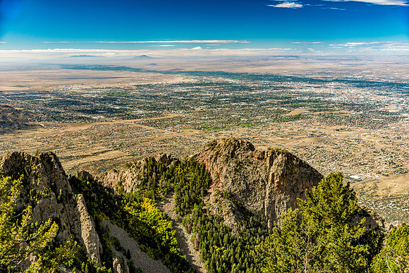 Albuquerque View from Sandia Crest
