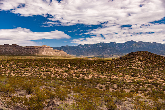 San Andres Mountain landscape