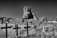 Taos Pueblo Ruins of 1726 Church