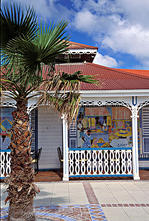 Market Scene Mural