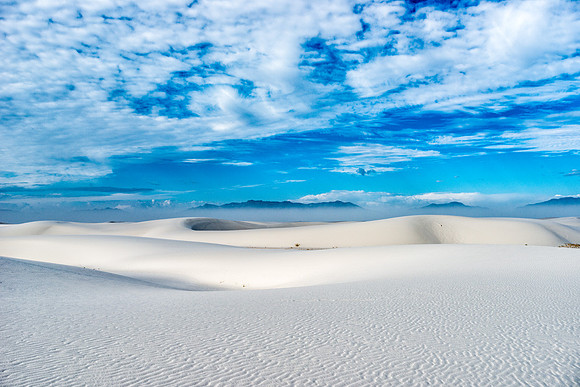 White Sand View towards San Andres Mtns