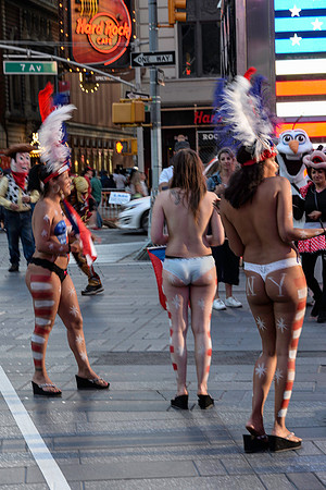 Times Square Scene