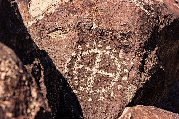 Circle Dot Petroglyph