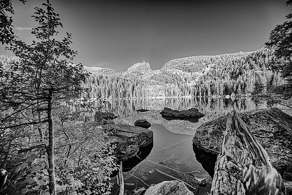 Bear Lake Reflection IR