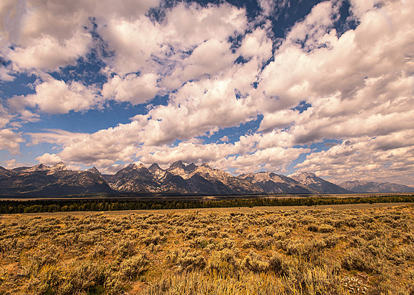 Grand Teton Range Panorama