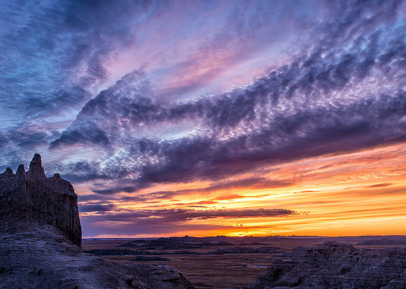 Badlands Sunset 1
