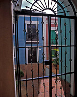 Courtyard Gate View