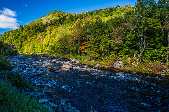 Ausable River near Whiteface Mountain